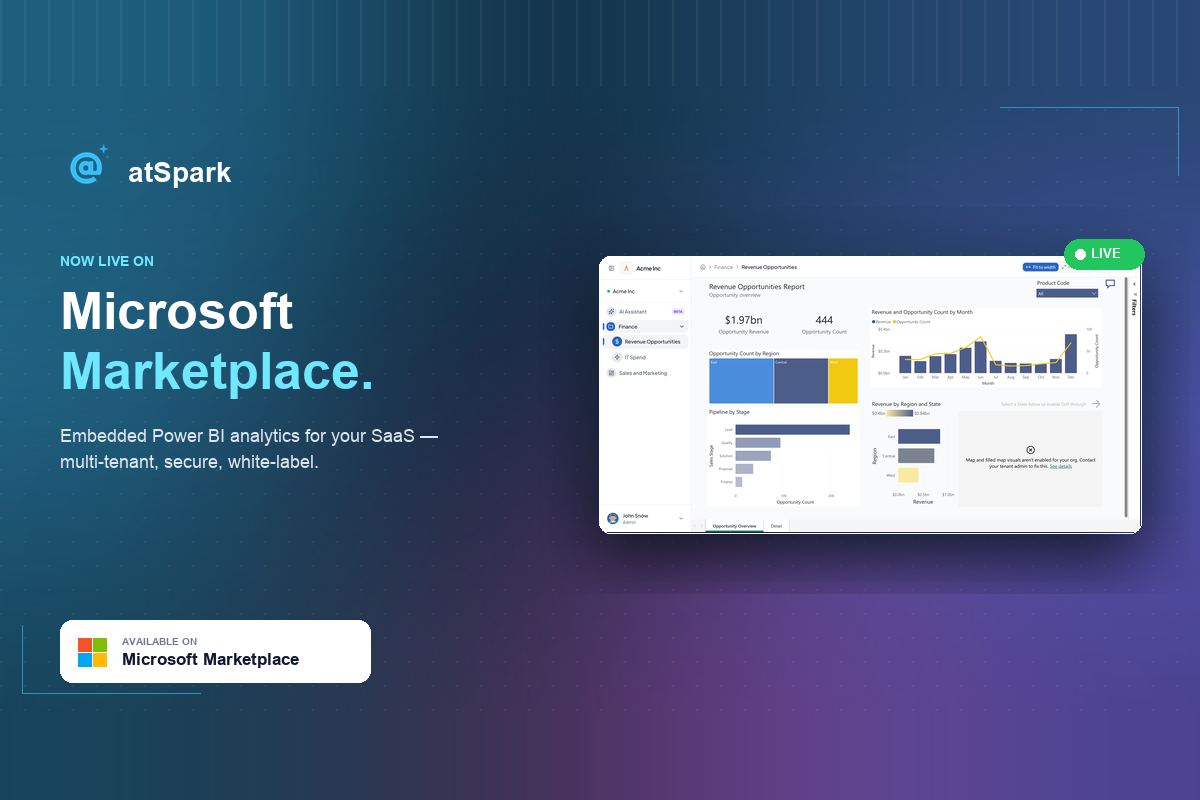 atSpark Embedportal is now live on Microsoft Marketplace atSpark Embedportal is now live on Microsoft Marketplace