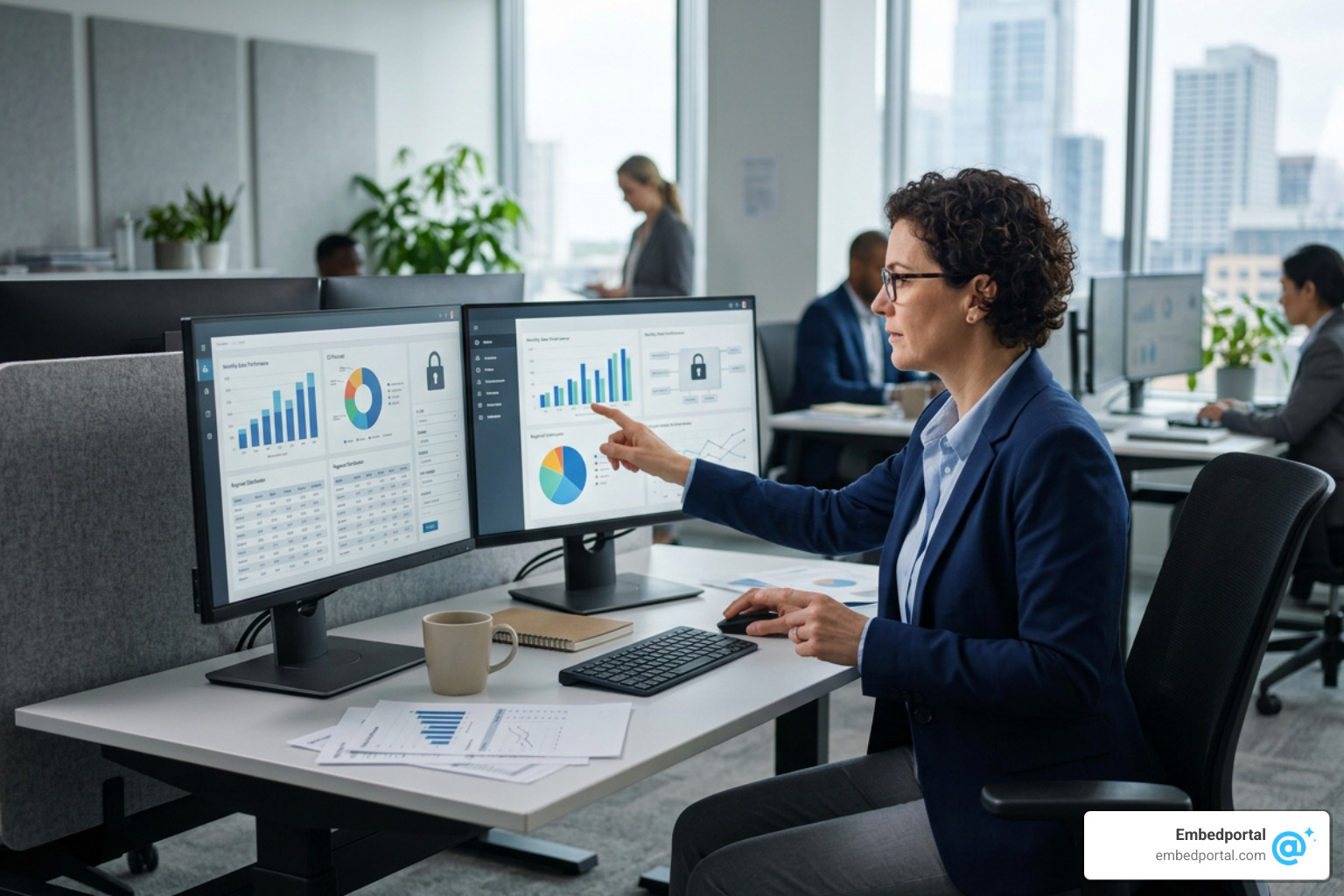 power bi row level security active directory